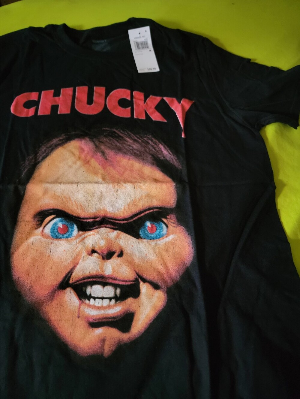 Classic Chucky T-Shirt. Very Great Detail. Ready To Ship 📦📭  Size M